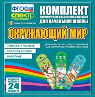 Динамические раздаточные пособия. Окружающий мир (шнуровка). Животные, природа и человек, растения и грибы. - fgospostavki.ru - Уфа