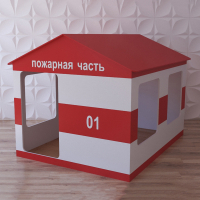 Детский игровой домик «Пожарная служба» - fgospostavki.ru - Уфа