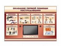 Многофункциональный интерактивный стенд-тренажер "Оказание первой помощи пострадавшим" для учащихся общеобразовательных учреждений - fgospostavki.ru - Уфа