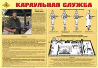 Плакат "Караульная служба" - fgospostavki.ru - Уфа