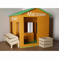 Игровой домик «Рынок» - fgospostavki.ru - Уфа