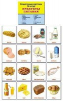 Раздаточные карточки "Продукты питания" - fgospostavki.ru - Уфа