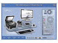 Электрифицированный информационный стенд-тренажер "Периферийные устройства персонального компьютера" с функцией контроля и обучения - fgospostavki.ru - Уфа