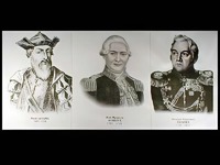 Портреты путешественников (25 штук, формат А3) - fgospostavki.ru - Уфа