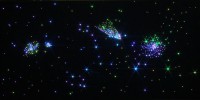 Настенный фиброоптический ковер "Млечный путь" 150х150, 450 точек - fgospostavki.ru - Уфа