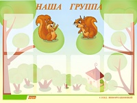 Стенд информационный для ДОУ "Наша группа" (80х110см, 6 карм., алюм. проф.) - fgospostavki.ru - Уфа