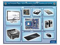 Электрифицированный учебно-информационный стенд "Устройство персонального компьютера" - fgospostavki.ru - Уфа