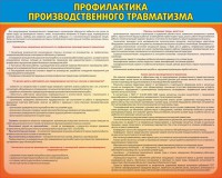 Стенд "Профилактика производственного травматизма" - fgospostavki.ru - Уфа