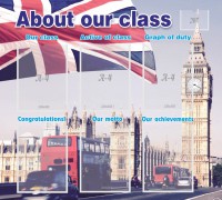 Стенд "About our class" - fgospostavki.ru - Уфа