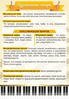 Стенд "Музыкальные жанры" - fgospostavki.ru - Уфа