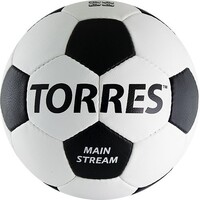 Мяч футбольный TORRES Main Stream (размер 4, синтетическая кожа, тренировочный) - fgospostavki.ru - Уфа