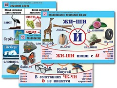 Комплект таблиц "Обучение грамоте. Письмо и развитие речи" (16 таблиц, А1, ламинированные) - fgospostavki.ru - Уфа