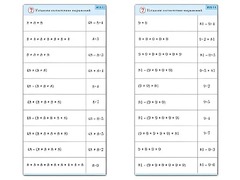 Комплект карточек (10) "Обучающий калейдоскоп. Умножение на 7, 8 и 9" - fgospostavki.ru - Уфа