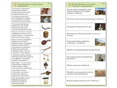 Комплект карточек (10) "Обучающий калейдоскоп. Страницы истории" - fgospostavki.ru - Уфа
