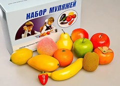 Набор муляжей фруктов - fgospostavki.ru - Уфа