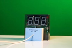 Датчик температуры с независимой индикацией (термометр демонстрационный) - fgospostavki.ru - Уфа