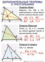 Комплект таблиц Треугольники (19 таблиц) - fgospostavki.ru - Уфа