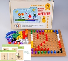 Игровой набор Фребеля "Мозаика со шнуровкой" (серия "Эксперимент") - fgospostavki.ru - Уфа