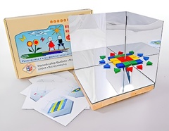 Игровой набор Фребеля "Мозаика геометрическая 3D" - fgospostavki.ru - Уфа