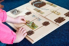 Тактильно-развивающая панель “Замочки” - fgospostavki.ru - Уфа