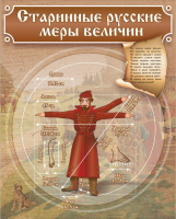 Стенд "Старинные русские меры величин" - fgospostavki.ru - Уфа