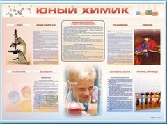Стенд-уголок "Юный химик" - fgospostavki.ru - Уфа
