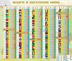 Стенд "Флаги и население мира" - fgospostavki.ru - Уфа