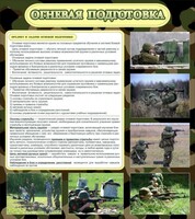 Стенд "Огневая подготовка" Вариант 2 - fgospostavki.ru - Уфа
