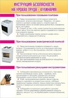Стенд "Инструкция безопасности на уроках труда №2" - fgospostavki.ru - Уфа