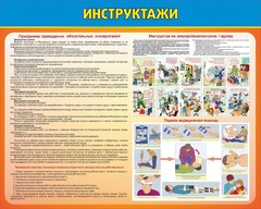 Стенд "Инструктажи" - fgospostavki.ru - Уфа