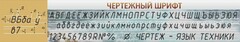 Стенд "Чертежный шрифт" - fgospostavki.ru - Уфа