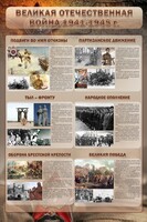Стенд "Великая Отечественная война" (события) - fgospostavki.ru - Уфа