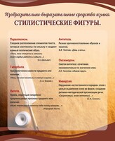 Стенд "Стилистические фигуры" Вариант 2 - fgospostavki.ru - Уфа