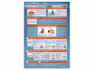 Стенд "Оказание первой помощи на воде" - fgospostavki.ru - Уфа
