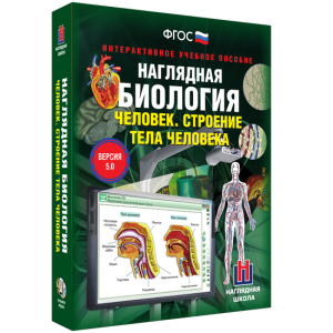 Наглядная биология. 8 - 9 классы. Человек. Строение тела человека - fgospostavki.ru - Уфа