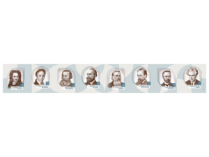 Стенд-лента "Выдающиеся ученые-историки" - fgospostavki.ru - Уфа