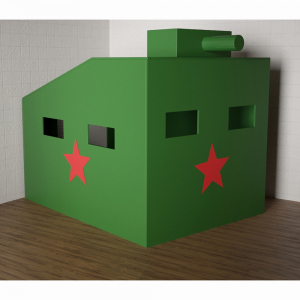 Игровой домик «Танк» - fgospostavki.ru - Уфа