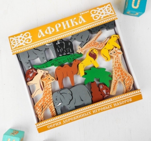 Конструктор "Африка", 35 элементов - fgospostavki.ru - Уфа