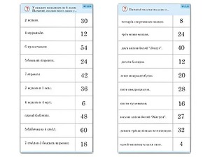 Комплект карточек (10)  "Обучающий калейдоскоп. Умножение на 3, 4 и 6" - fgospostavki.ru - Уфа