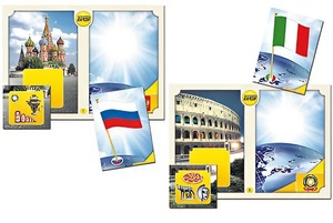 Настольно-печатная игра "Флаги стран мира 1. Европа" - fgospostavki.ru - Уфа
