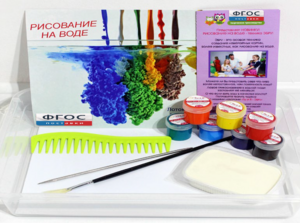Набор для рисования "Эбру-Семерка" - fgospostavki.ru - Уфа