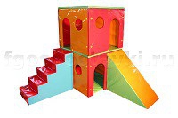Домик игровой двухэтажный (комплект) - fgospostavki.ru - Уфа