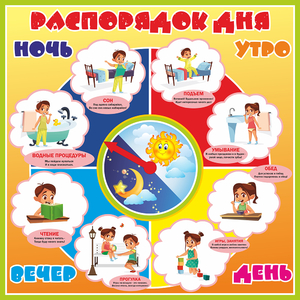 Стенд "Распорядок дня" - fgospostavki.ru - Уфа