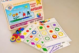 Игровой набор Фребеля "Цвет и форма" (серия "Эксперимент") - fgospostavki.ru - Уфа