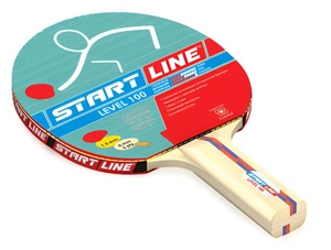 Ракетка для настольного тенниса start line level 100 прямая control - fgospostavki.ru - Уфа