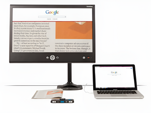 Видеоувеличитель ClearView C Flex с монитором Twinview 24” - fgospostavki.ru - Уфа