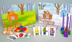 Игровой набор Фребеля "Заюшкина избушка" (серия "Сказочный мир". Выпуск 1) - fgospostavki.ru - Уфа