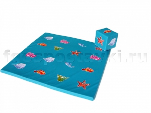 Игровой мат "Море" с кубиком - fgospostavki.ru - Уфа