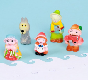 Набор резиновых игрушек «Красная шапочка» - fgospostavki.ru - Уфа