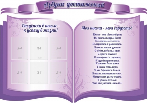 Стенд "Азбука достижений" (резной стенд из 3-х частей) - fgospostavki.ru - Уфа